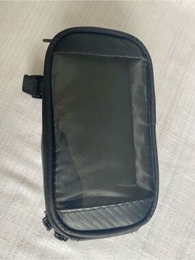 Top Tube Bike Frame Bag w/ Phone Touch Screen Window & Pouch (Keys, $...